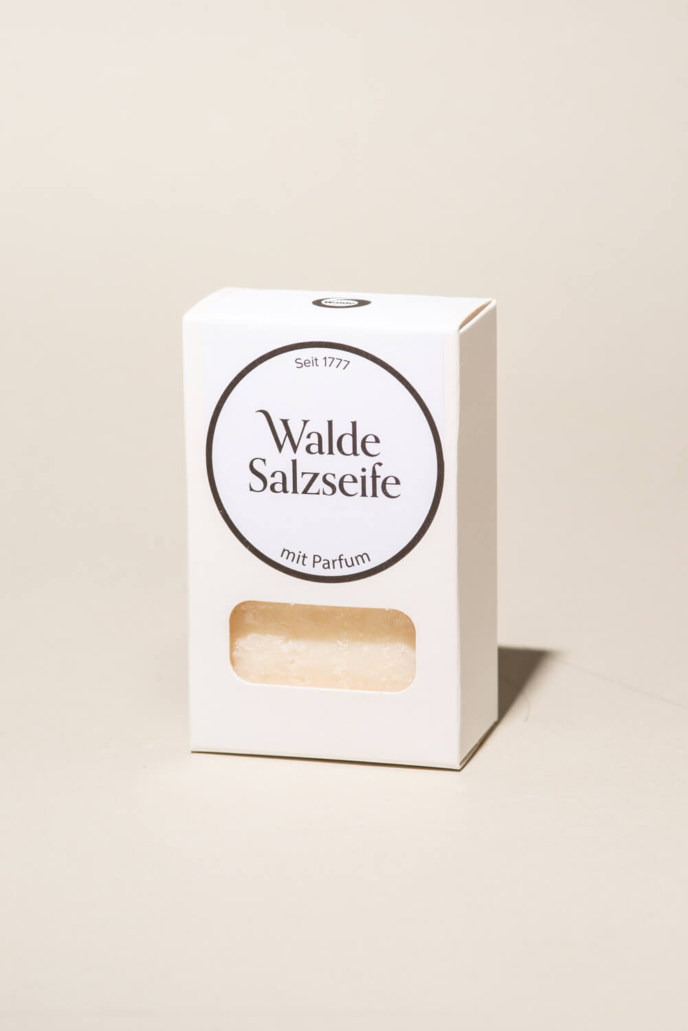 Handgeschöpfte Salzseife parfümiert 100g verp. - palmfrei