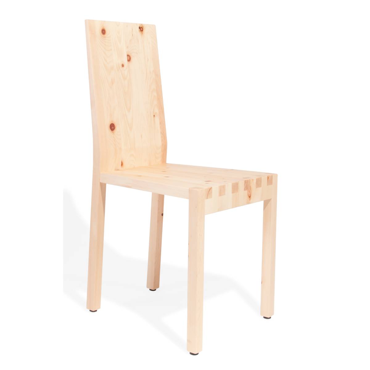 Design  Stuhl aus Zirbenholz - &