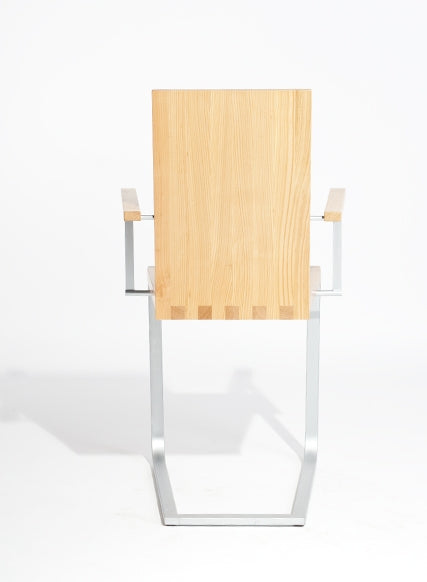 Designer Sessel mit Armlehne aus Kirschholz -Stuhlhandwerk aus Europa &