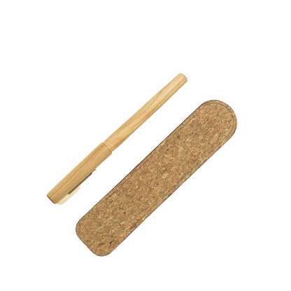 Nachhaltiger Füller aus Holz mit Etui | in verschiedenen Designs | Wiederbefüllbar