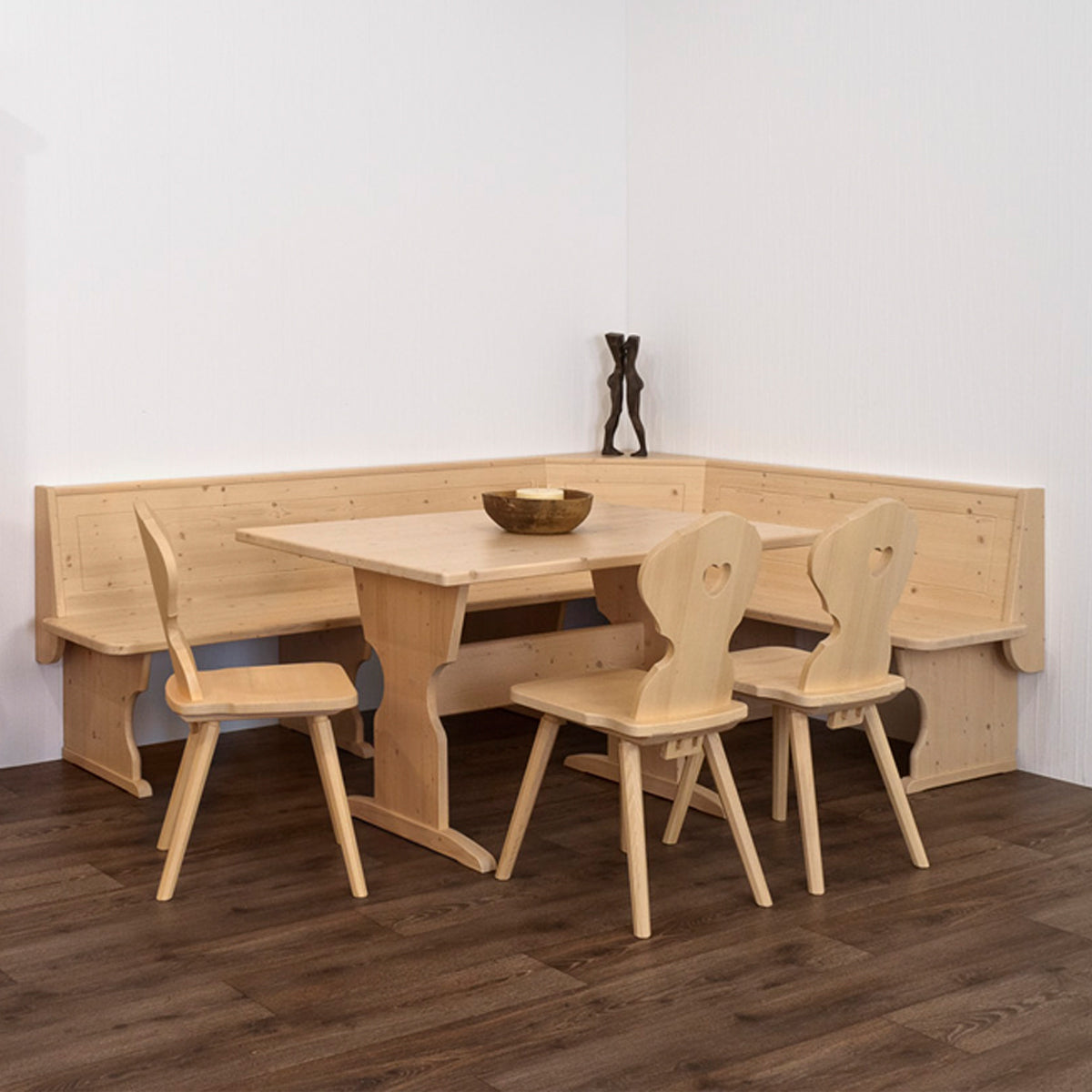 Traditioneller Esszimmertisch aus Massivholz | äußerst stabile Handarbeit aus Südtirol | in verschiedenen Größen