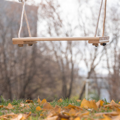 Schaukel ‘Fun’ aus Massivholz für Kinder und Erwachsene - Indoor und Outdoor