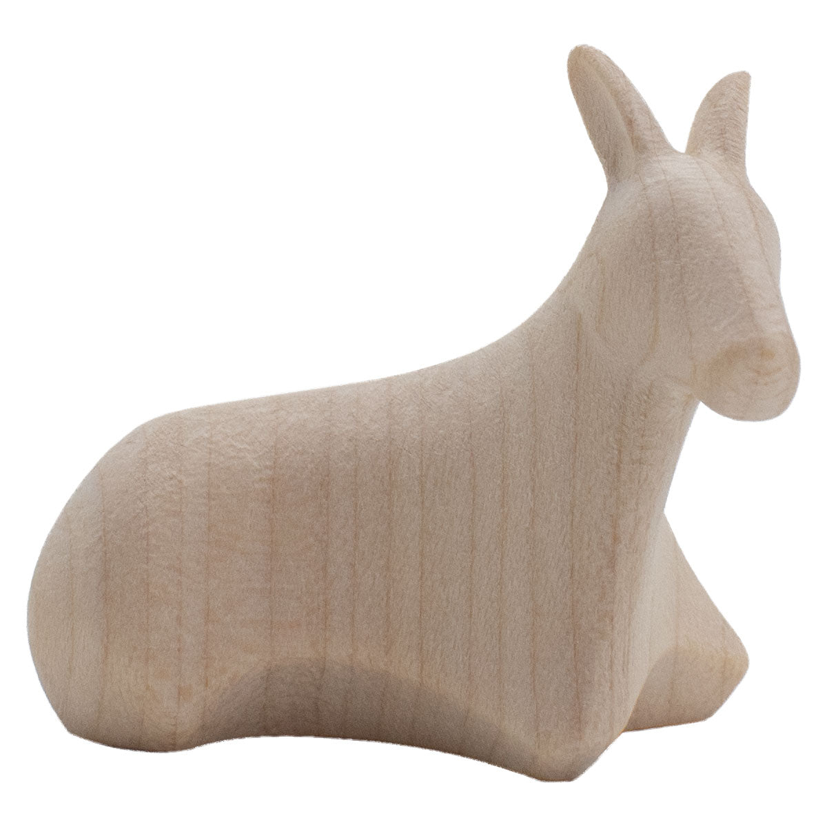 Krippenfigur ‘Esel’ | Ahorn natur | in verschiedenen Größen | Made in Südtirol