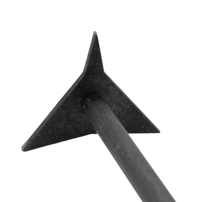 Triangel-Fugenkratzer | aus Schwedenstahl | in verschiedenen Eschen-Grifflängen | handgeschmiedet in Deutschland