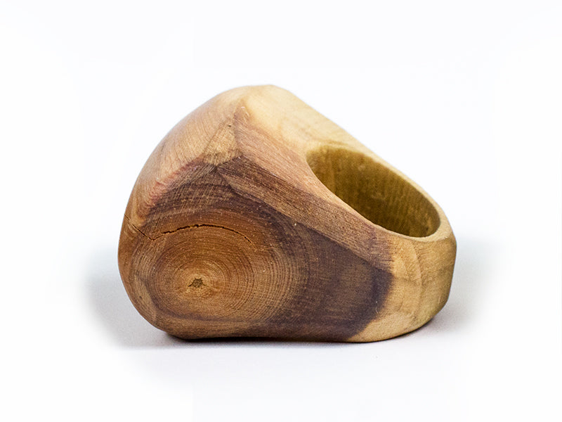 Ring aus Holz - &